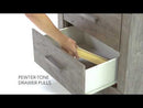 Signature Design by Ashley Culverbach 2-Drawer Nightstand B070-92 EXTERNAL_VIDEO 1